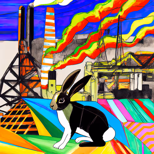 Rabbit Takeover By Anne Spalter