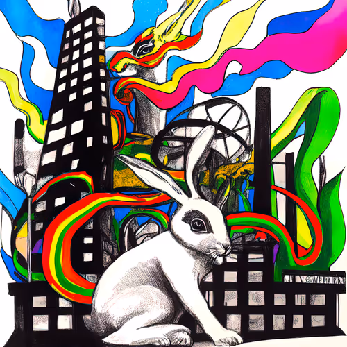Rabbit Takeover By Anne Spalter