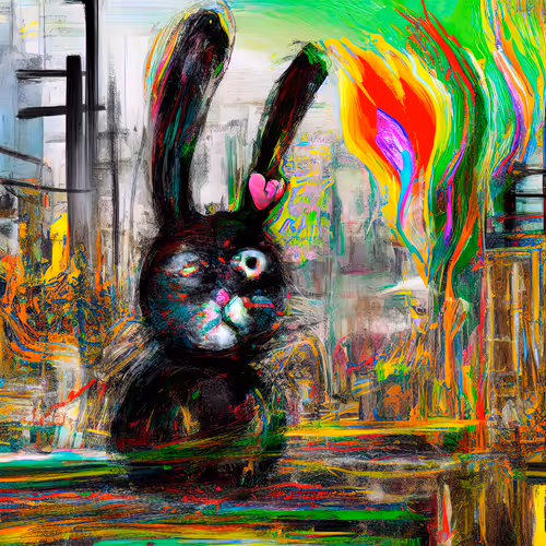 Rabbit Takeover By Anne Spalter