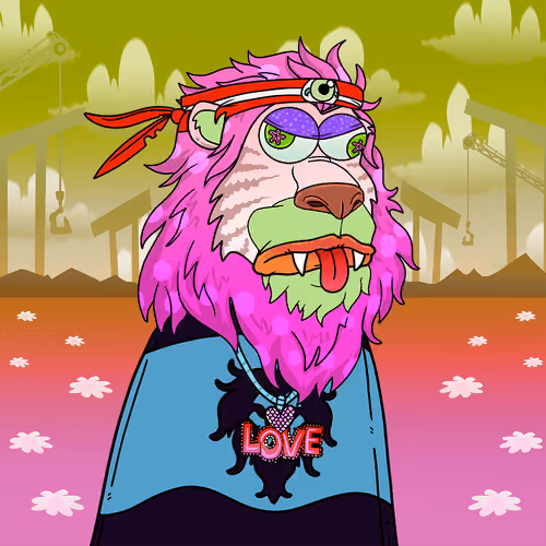 Peaceful Lion #209
