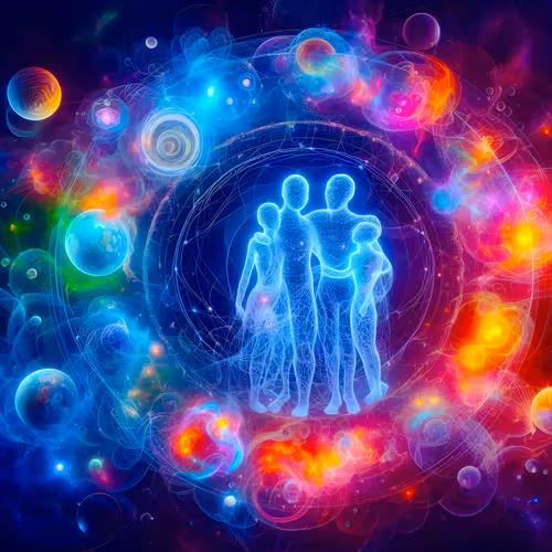 Storypixels Cosmic Embrace
