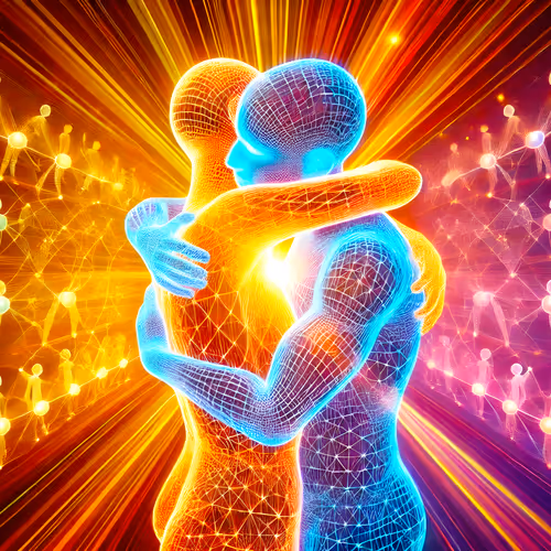 Storypixels Cosmic Embrace