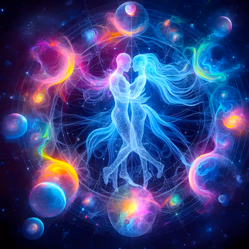 Storypixels Cosmic Embrace