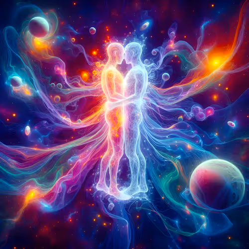 Storypixels Cosmic Embrace