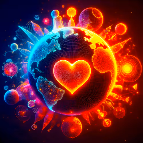 Storypixels Cosmic Embrace