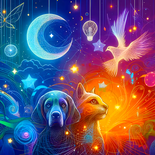 Storypixels Cosmic Embrace