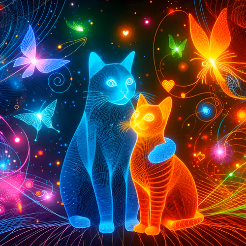 Storypixels Cosmic Embrace