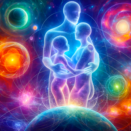 Storypixels Cosmic Embrace