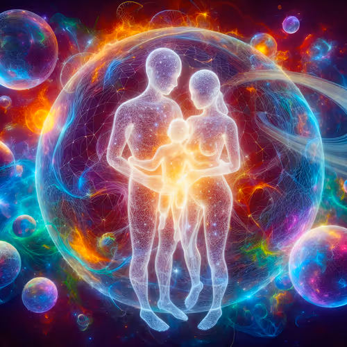 Storypixels Cosmic Embrace