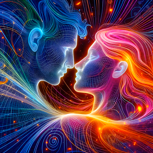 Storypixels Cosmic Embrace