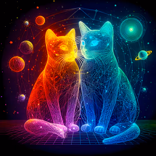 Storypixels Cosmic Embrace