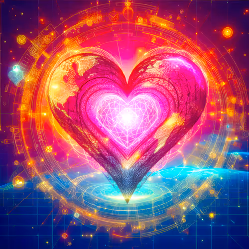 Storypixels Cosmic Embrace