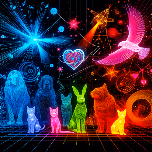 Storypixels Cosmic Embrace