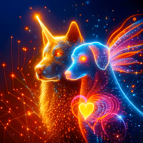 Storypixels Cosmic Embrace