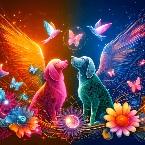 Storypixels Cosmic Embrace