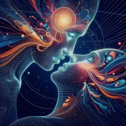 Storypixels Cosmic Embrace