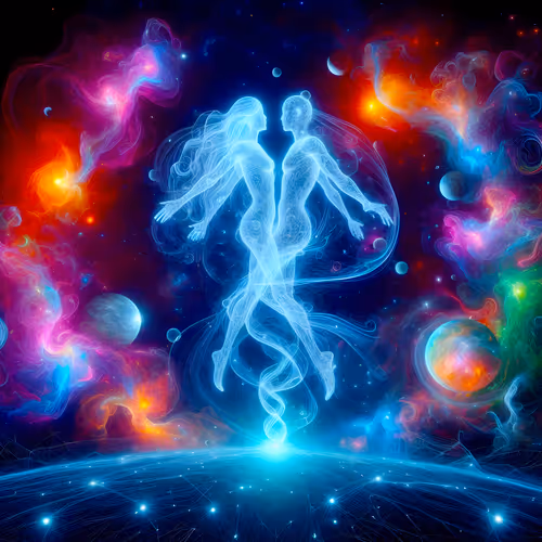 Storypixels Cosmic Embrace
