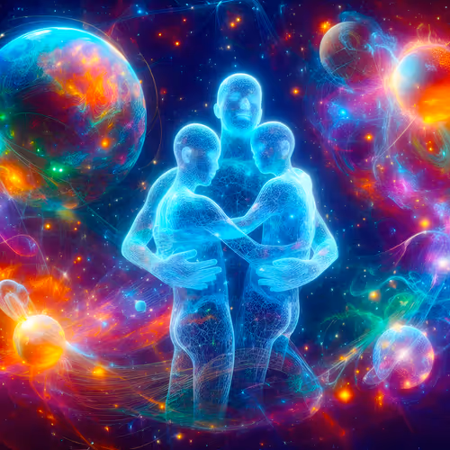 Storypixels Cosmic Embrace