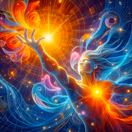 Storypixels Cosmic Embrace