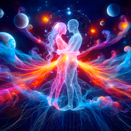 Storypixels Cosmic Embrace
