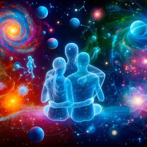 Storypixels Cosmic Embrace
