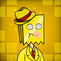 Bored Paper Head #12
