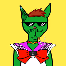 Faded Feline #131
