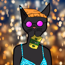 Faded Feline #60
