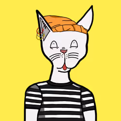 Faded Feline #304