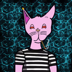 Faded Feline #43