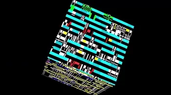 MA1 Lines Cube Art