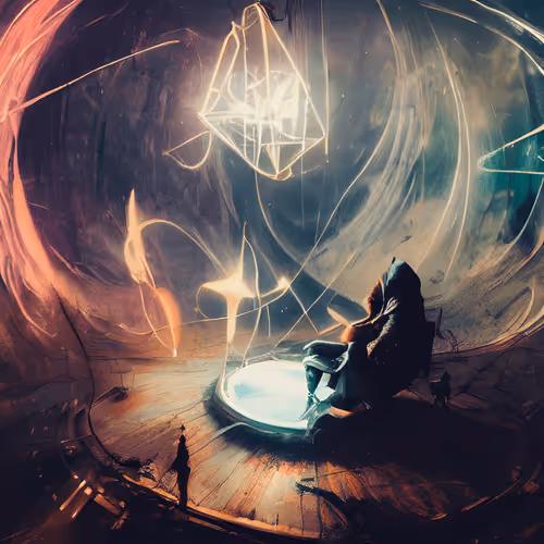 D Art Drops With Dark World Arts