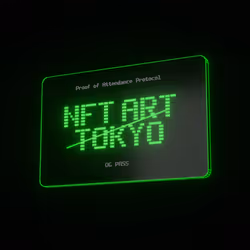 NFT ART TOKYO OG PASS #402