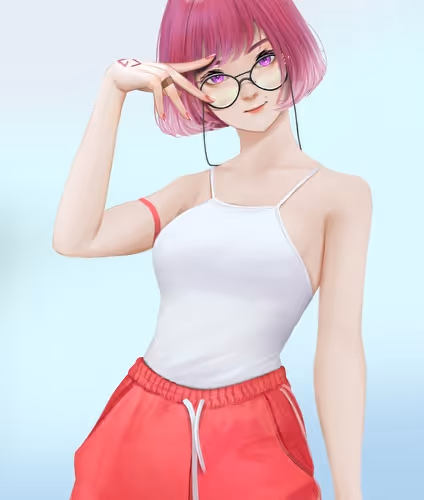 Wrapped Etherwaifu #555