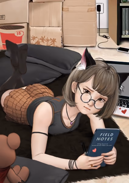 Wrapped Etherwaifu #135
