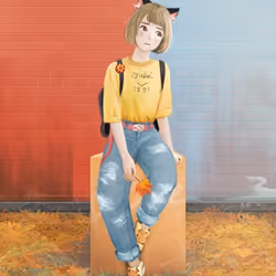 Wrapped Etherwaifu #124