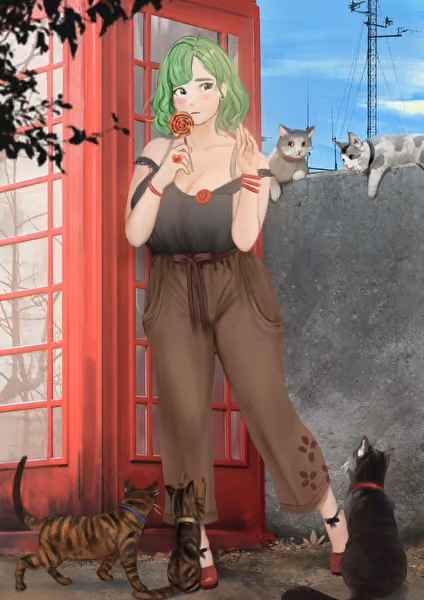 Wrapped Etherwaifu #474