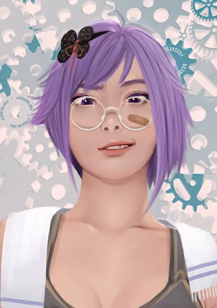 Wrapped Etherwaifu #672