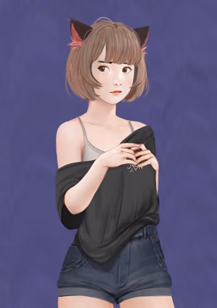 Wrapped Etherwaifu #77
