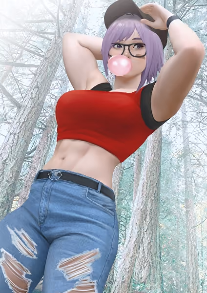 Wrapped Etherwaifu #695