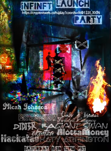 InfiNFT Alpha Launch Poster