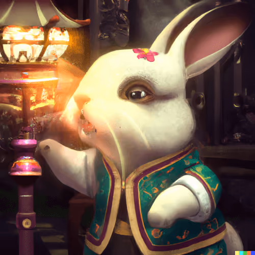 Shaolin Bunnies 少林 #50