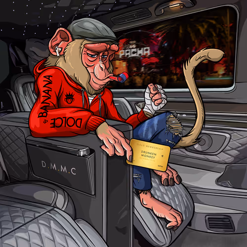 Drunken Monkey Members Club #1452