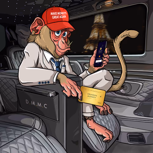 Drunken Monkey Members Club #397