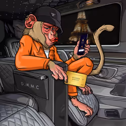 Drunken Monkey Members Club #847
