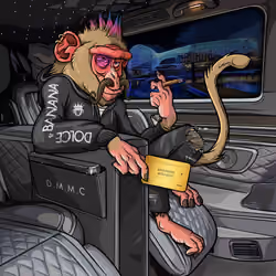 Drunken Monkey Members Club #1144