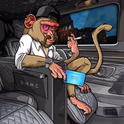 Drunken Monkey Members Club #606