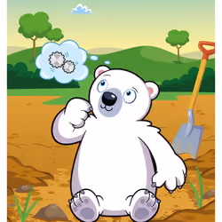 Prudent Polar Bear #33997