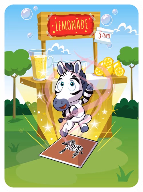 Zestful Zebra #10230