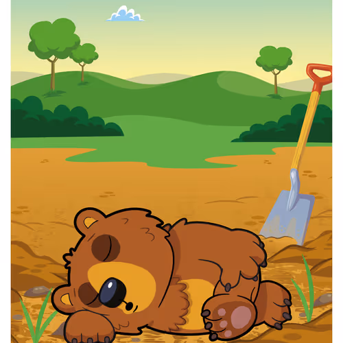 Gracious Grizzly Bear #19326